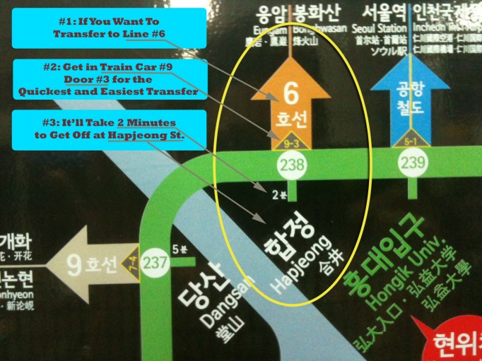 The Seoul subway system is