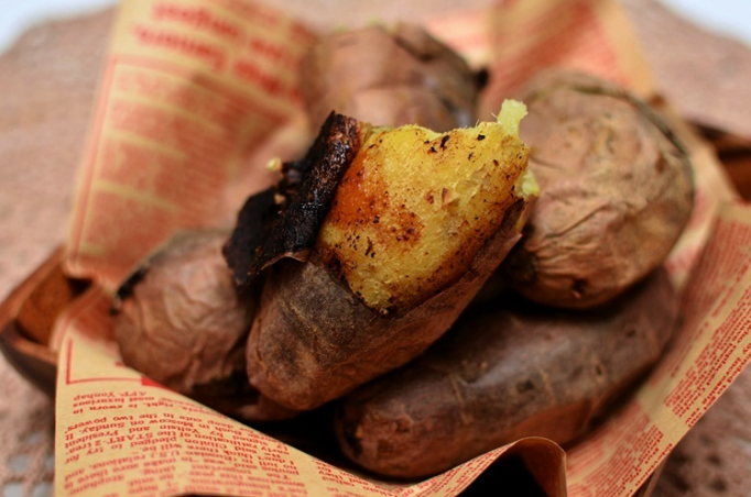 Image result for roasted sweet potato korean